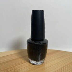 OPI Nail Polish Baby It's "Coal" Outside! HL 810 Black Silver Glitter Lacquer